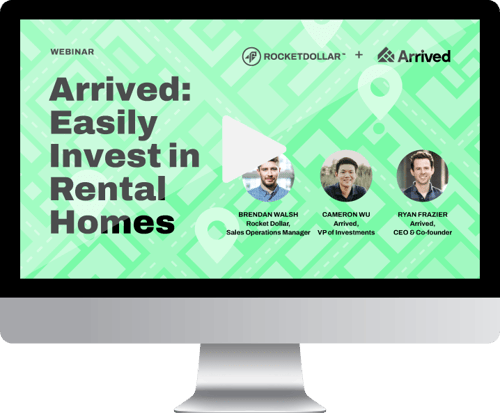 Arrived: Easily Invest in Rental Homes | Arrived Webinar