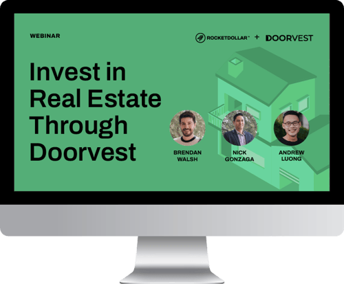 Rocket Dollar Webinar | Invest in Real Estate through Doorvest