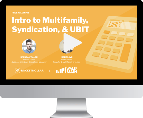 Intro to Multifamily, Syndication, & UBIT | Wall to Main Webinar
