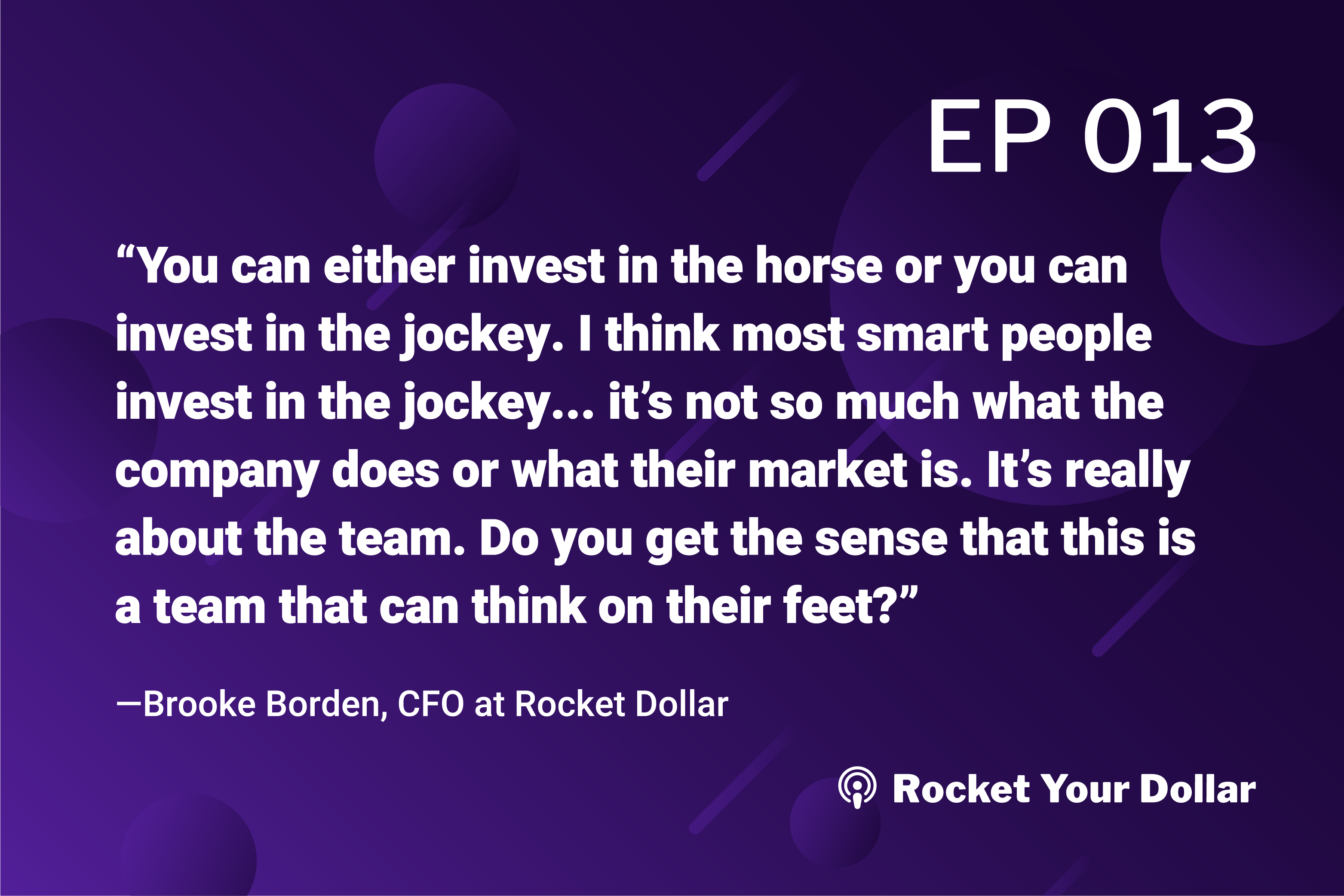 Rocket Your Dollar Ep.13: Venture Capital and Crowdfunding