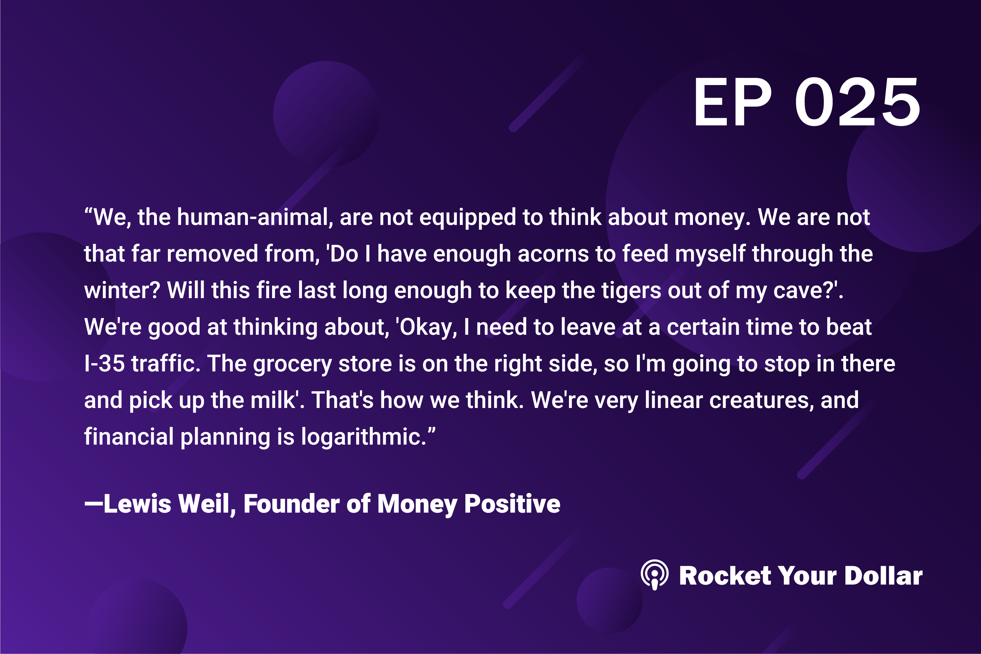 Rocket Your Dollar Ep. 25: Money Positivity