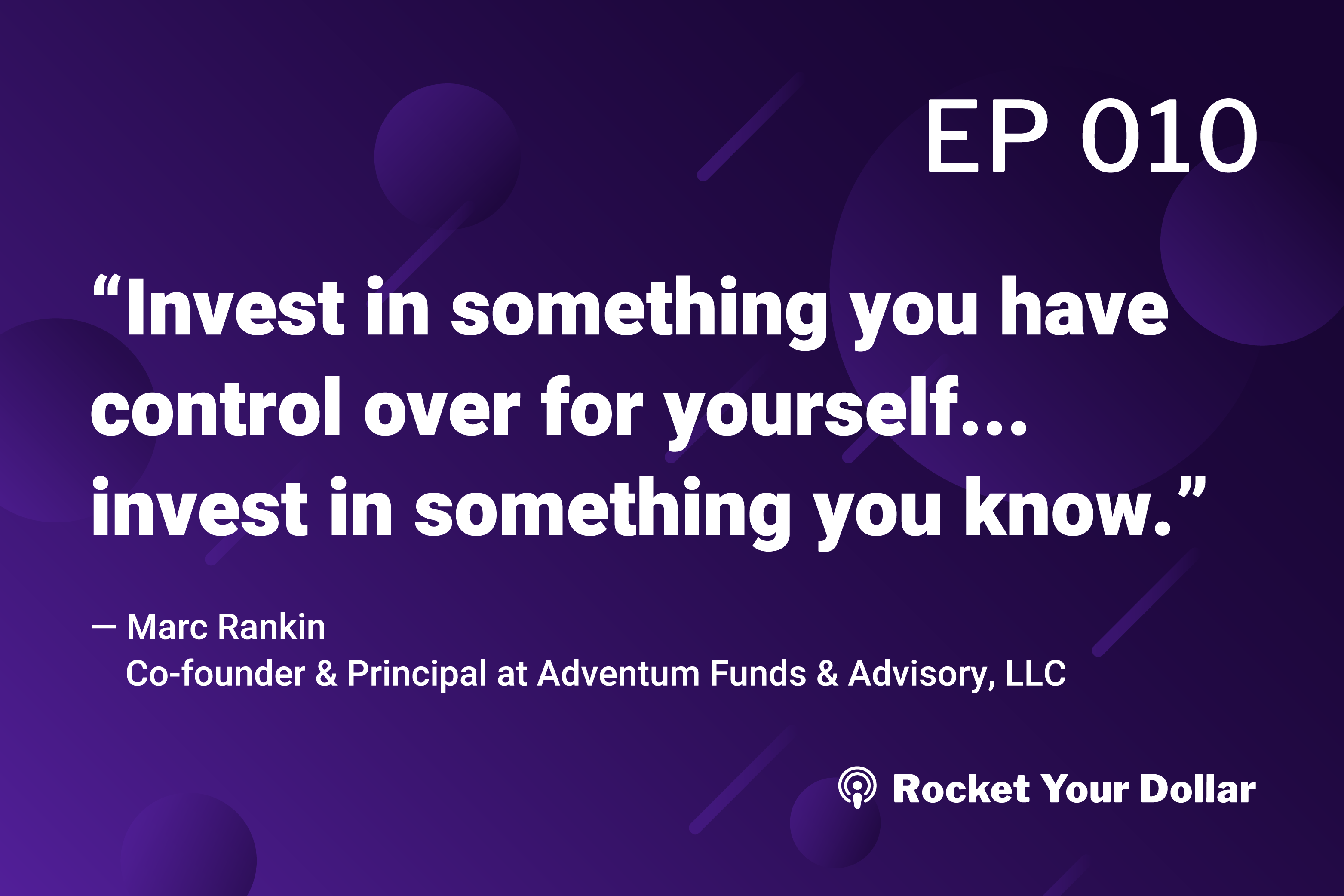 Rocket Your Dollar Ep.10: A New Model For Diversification